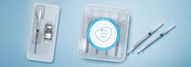 Thermoformed Trays for Drug Injection Device Packaging | Amcor