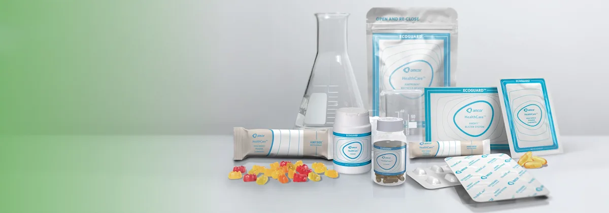 Consumer Health Packaging for Nutraceuticals & Vitamins | Amcor