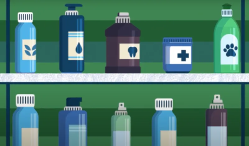 Escoja botellas de PET