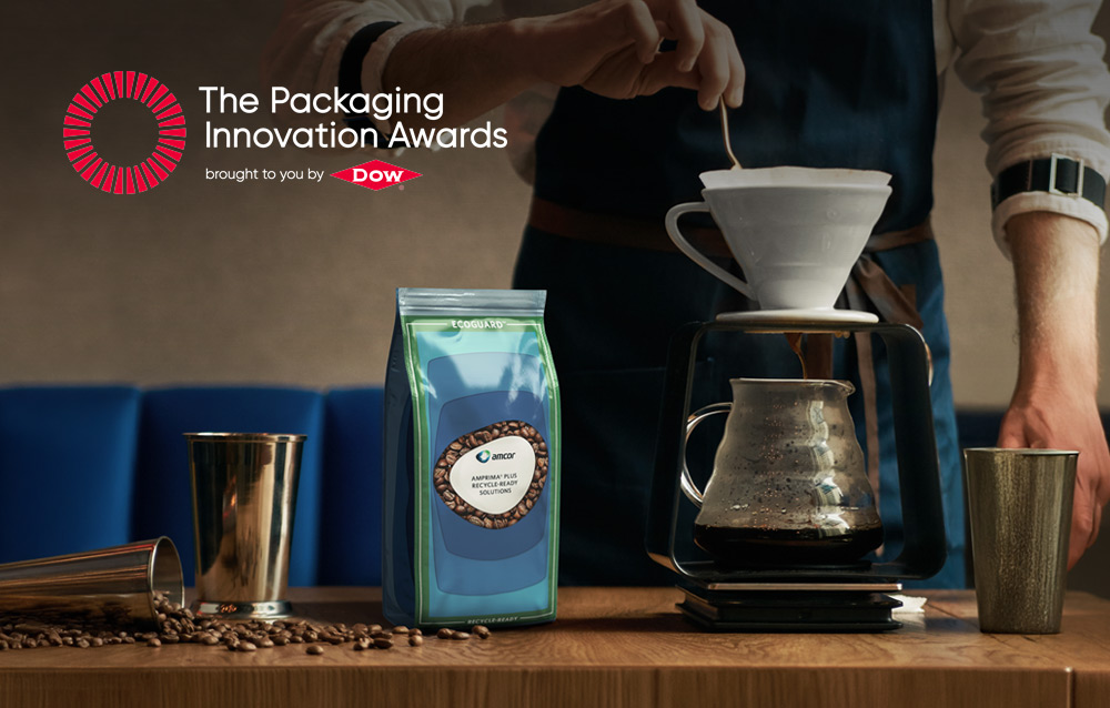 Amcor wins Dow awards for its recycle-ready coffee packaging