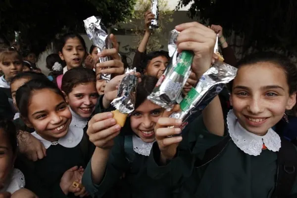 Beneficiaries in Palestine-min