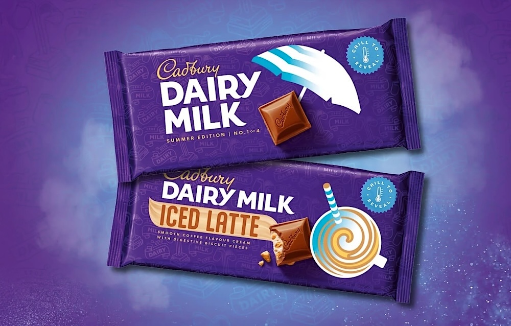 Cadbury Thermochromic Ink Wrapper
