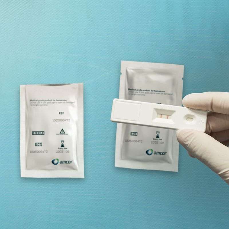 Innovative Dessiflex packaging for diagnostic tests Amcor