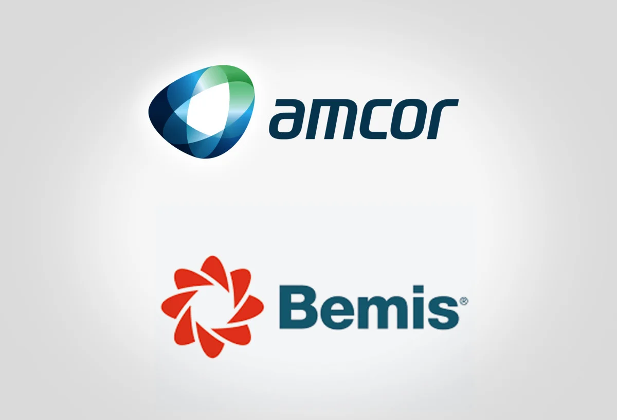 amcor bemis logos