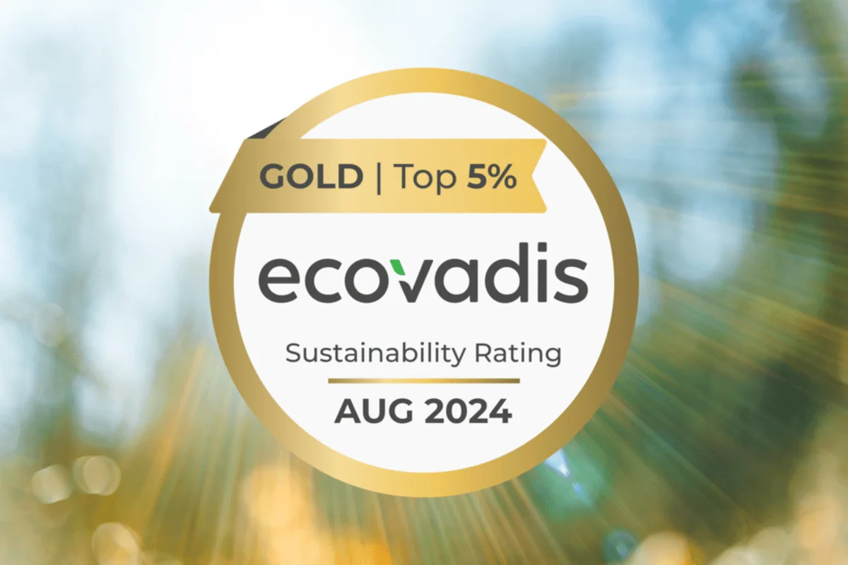 Amcor EcoVadis Gold Medal