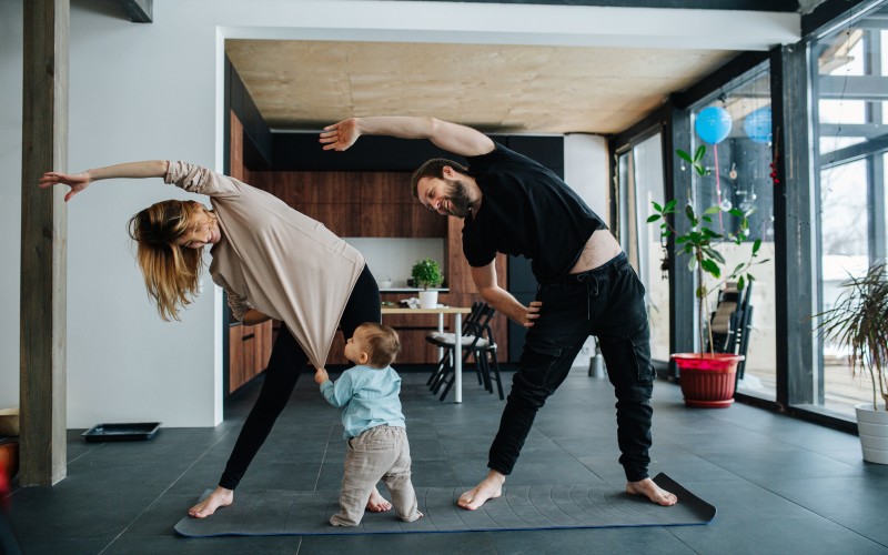 Practice mindful stretching