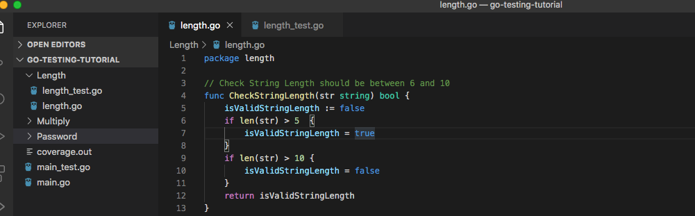 TDD step 2 