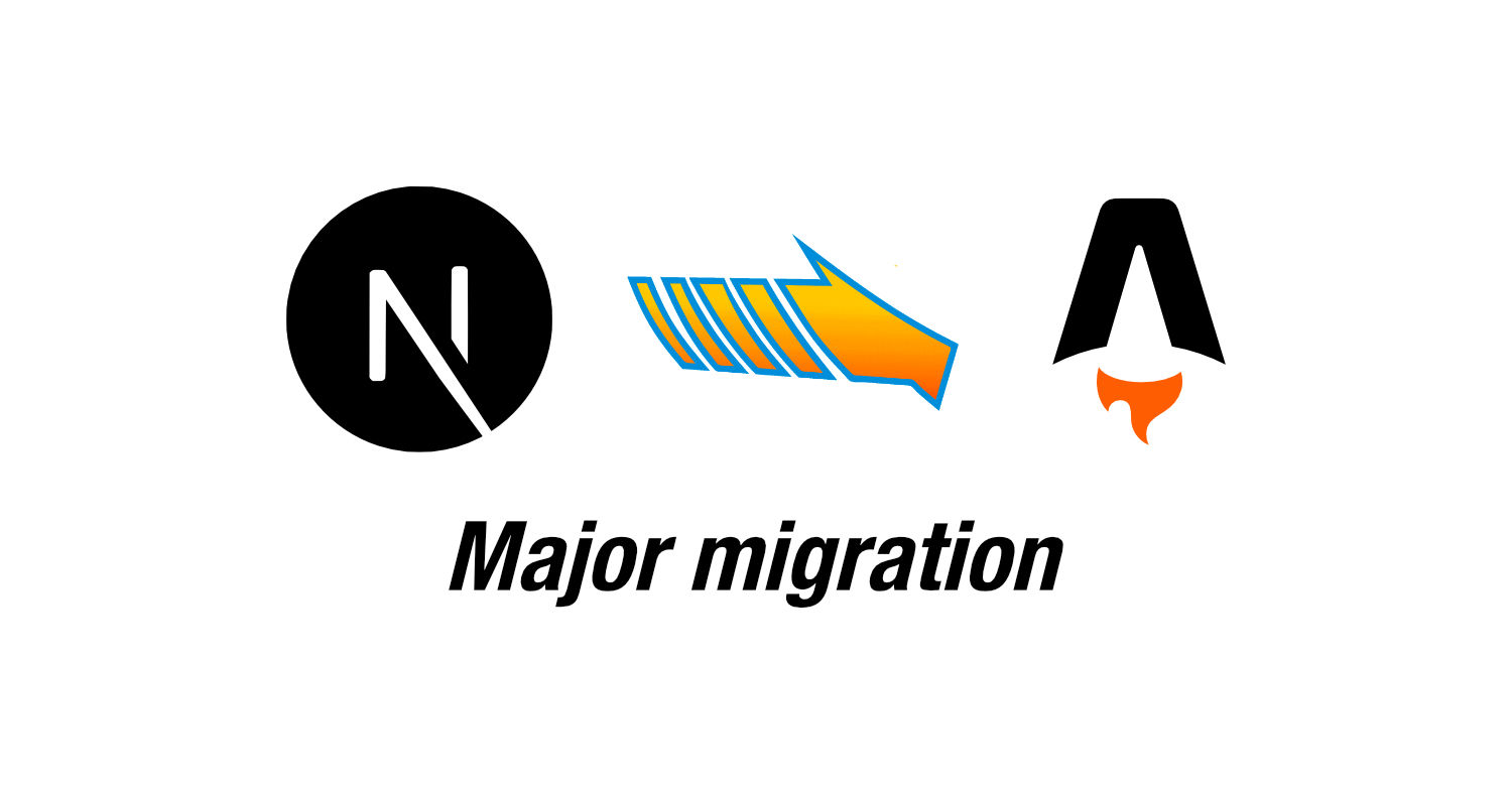 I moved my blog tech stack from NextJS to Astro