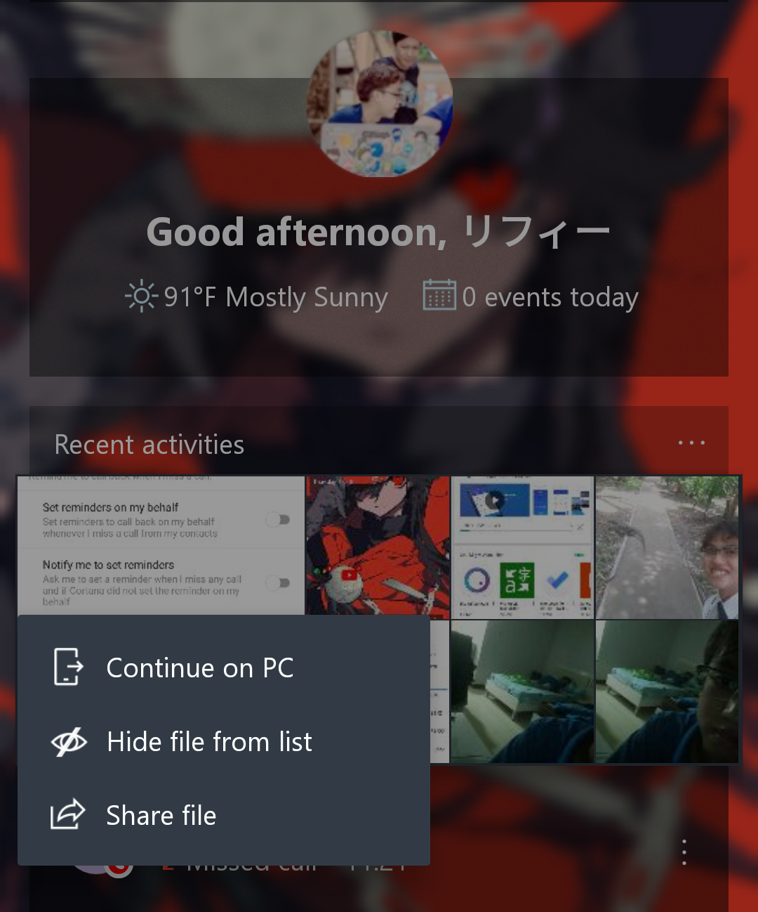 Continue on PC