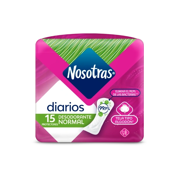 Protectores Nosotras Diarios Desodorante