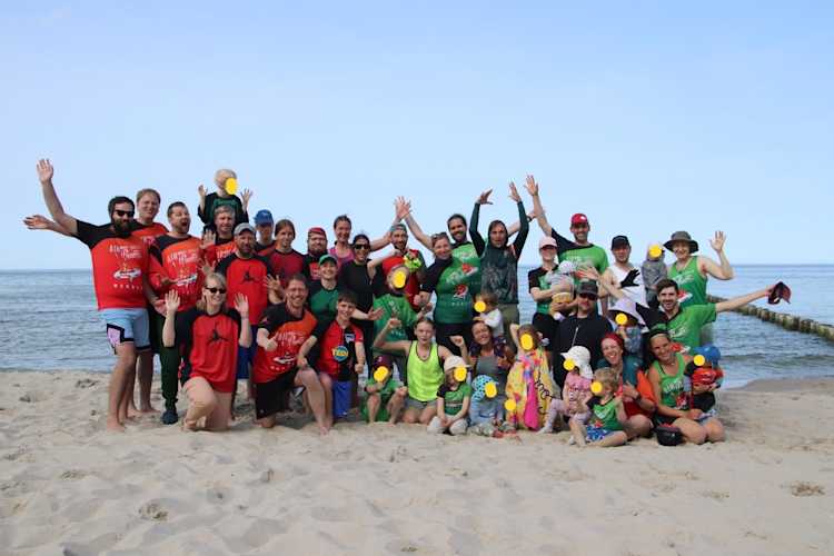 Teamfoto Beachtrainingslager 2025 Teamfoto Beachtrainingslager 2025