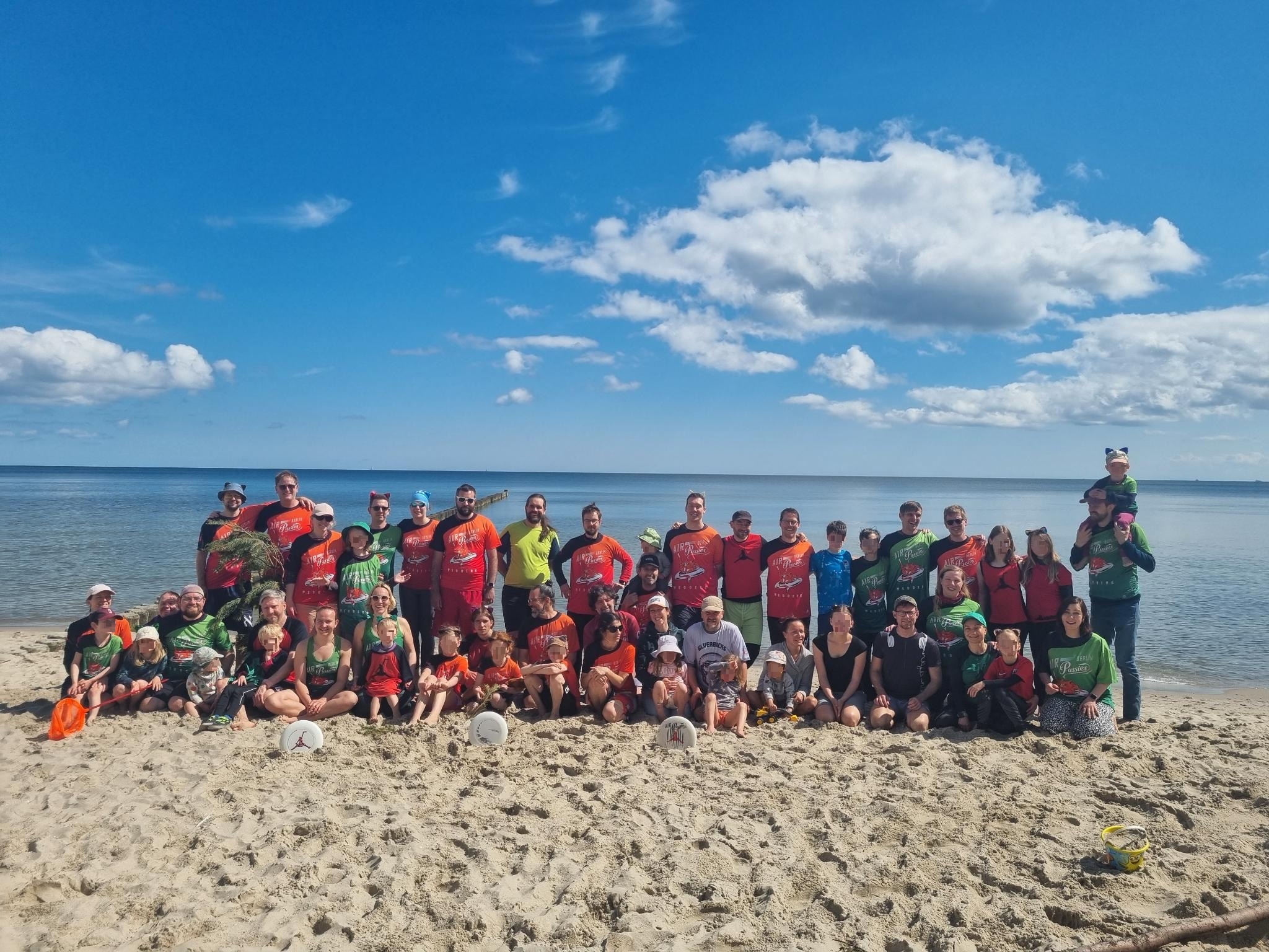 Teamfoto beim Trainingslager
