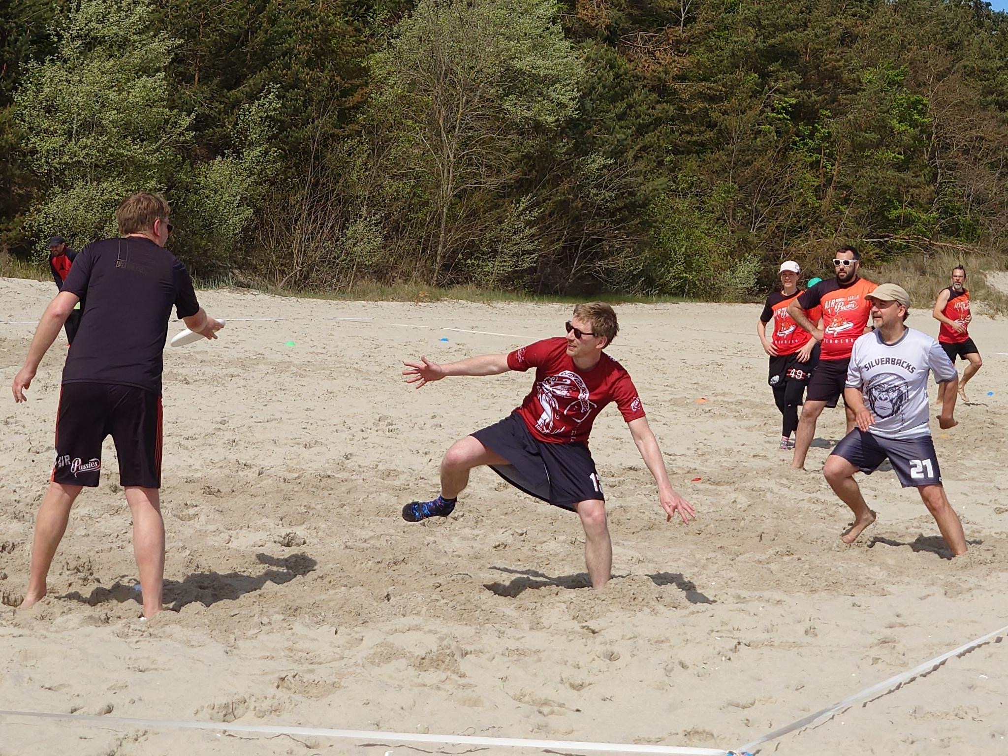 Spiel beim Trainingslager