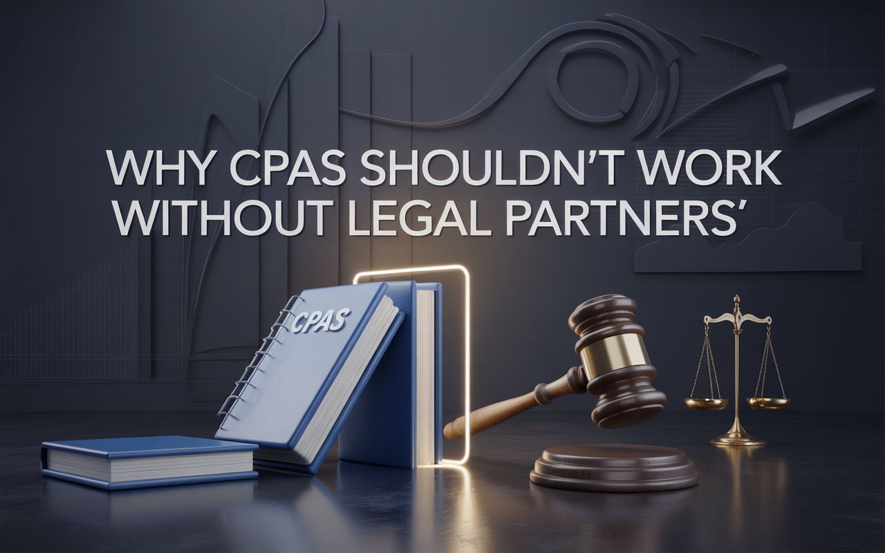 Why CPAs Shouldn’t Work Without Legal Partners