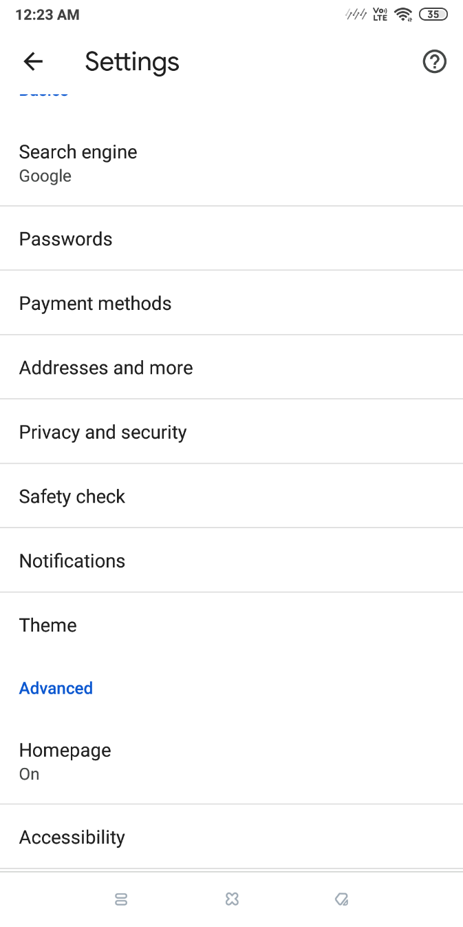Privacy Security Android