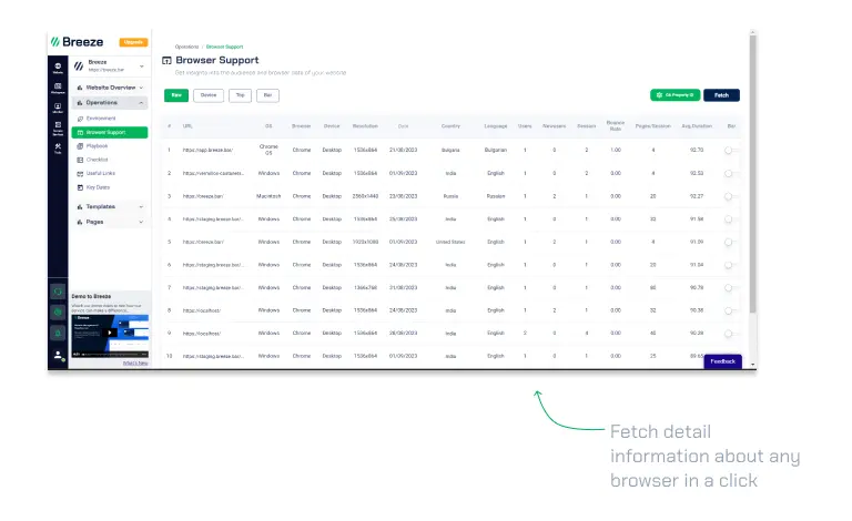 Browser Support Overview