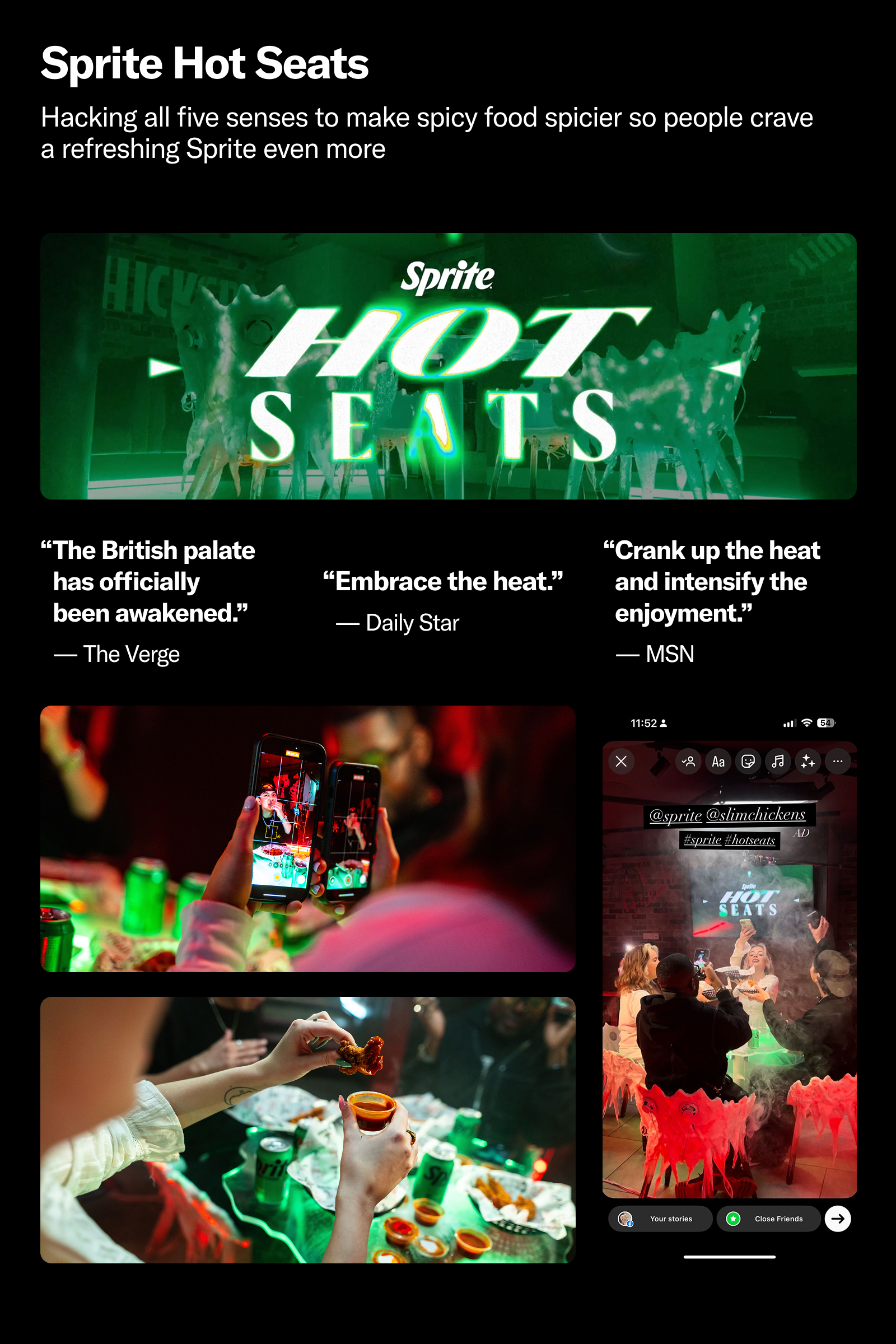 Sprite Hot Seats: Turning Sonic Science into Sensory Theater