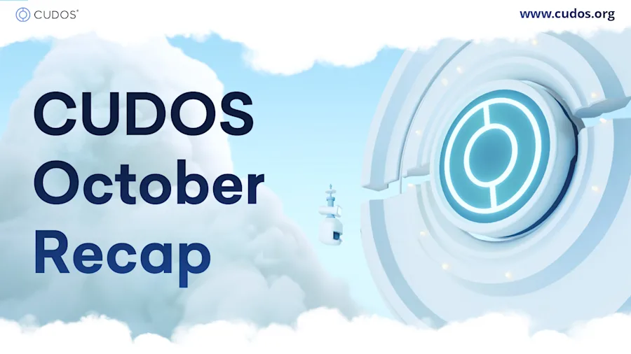 October Recap: A Milestone Month for CUDOS