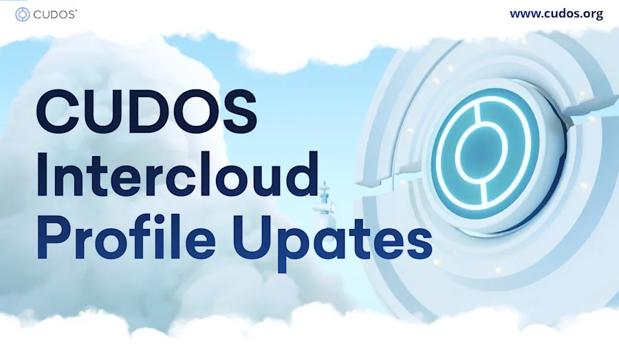 CUDOS Intercloud New Profile Updates
