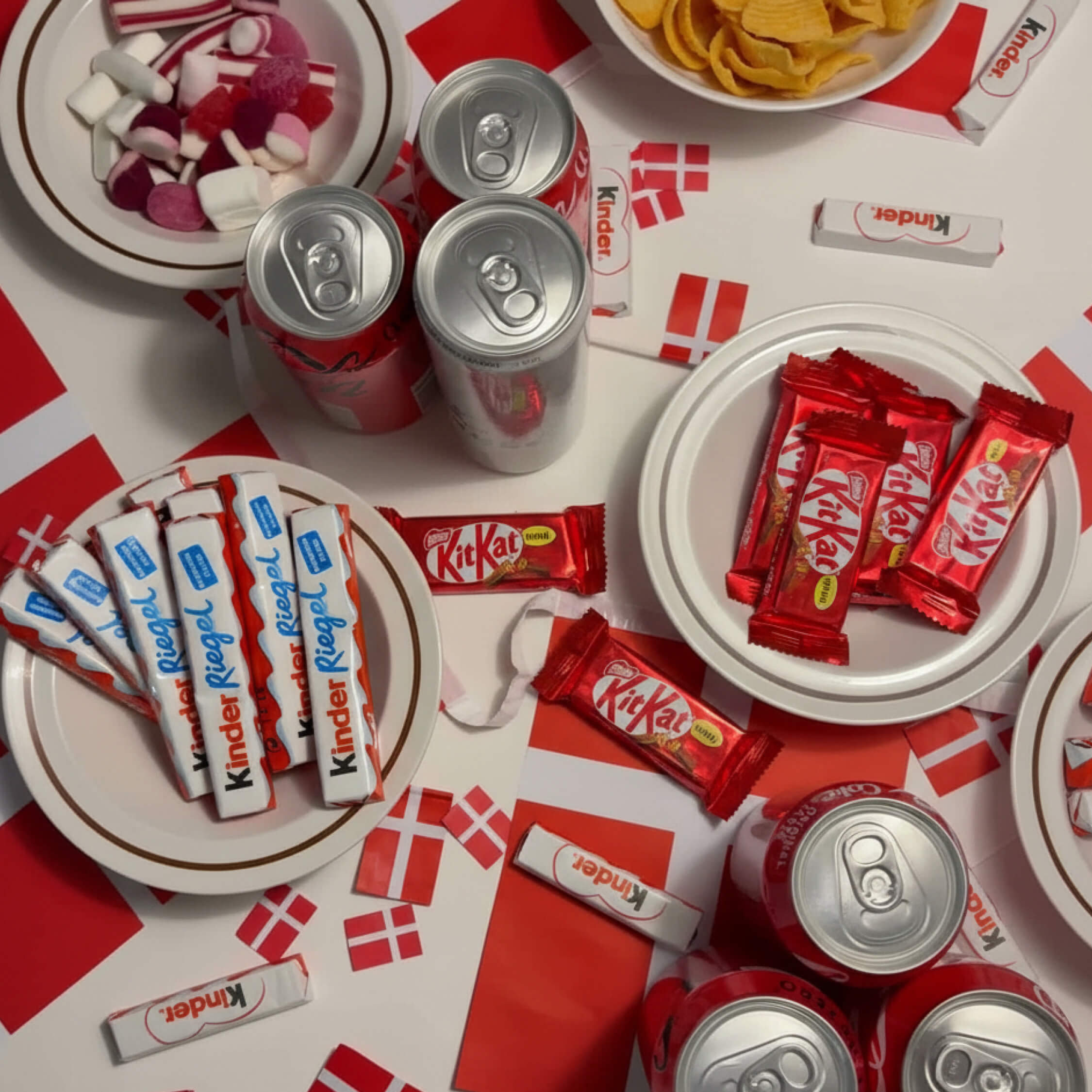 bList - Fødselsdag - Festbord med rødt tema Img