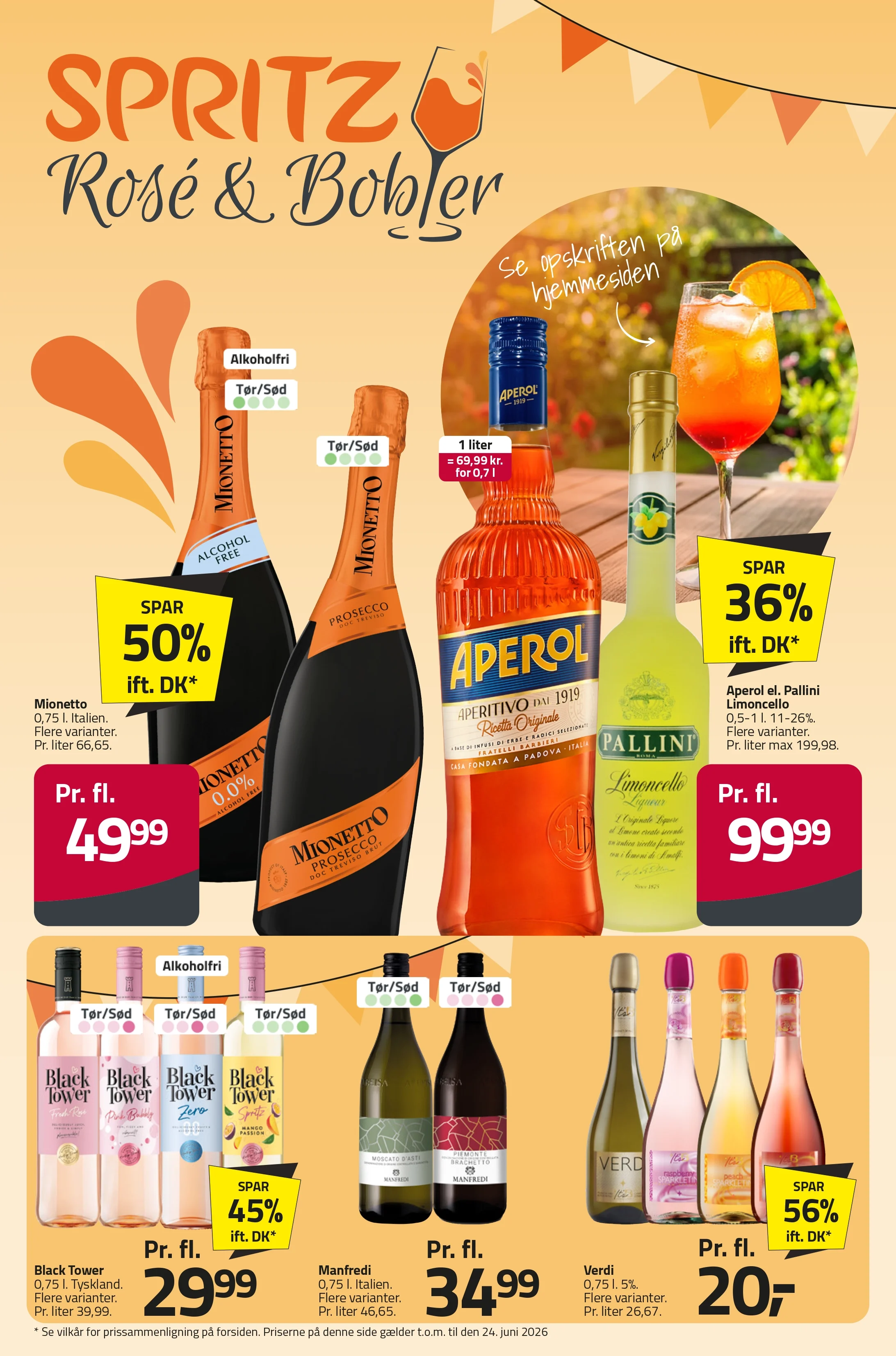 FL DK MAJ 1 Sprits, Rosé og bobler indstik (Forside)