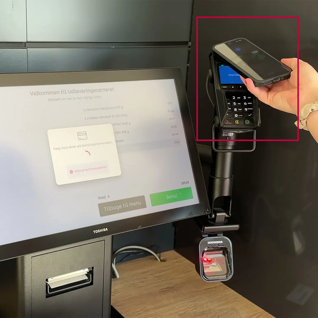 bList - Click&Collect - Betale ved standeren - Betaling Img