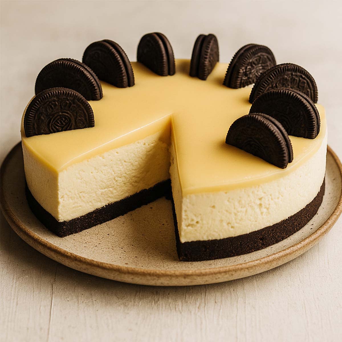 Img - Oreo cheesecake med hvid chokolade