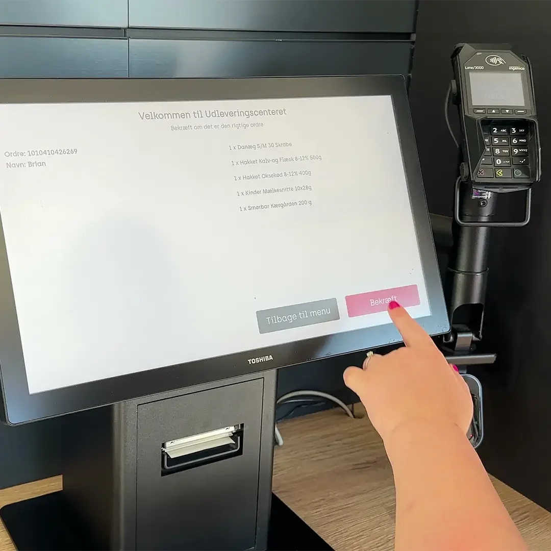 bList - Click&Collect - Betalt online - Bekræft ordre Img