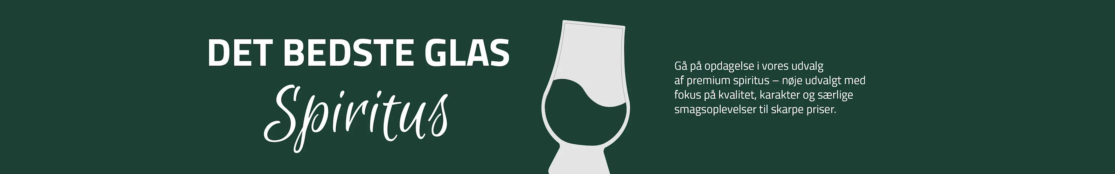 FL Det Bedste Glas Spiritus