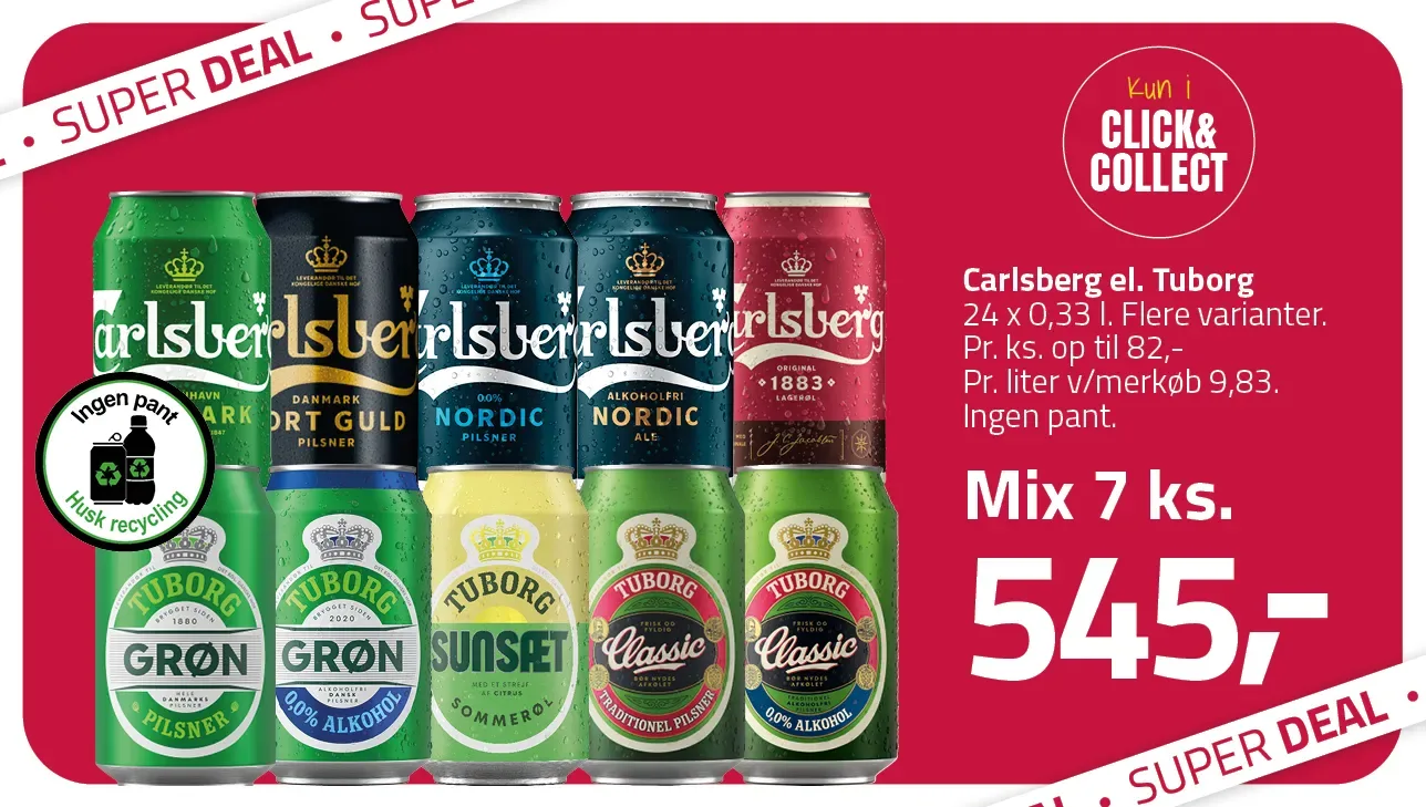Hero - Carlsberg/Tuborg - Topbanner Mobil