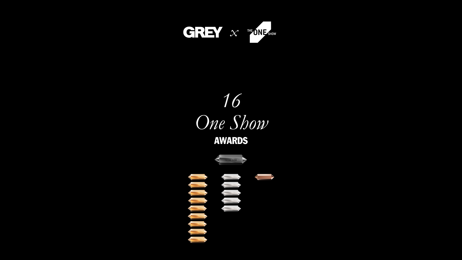 One Show. Many Wins. All Grey.
