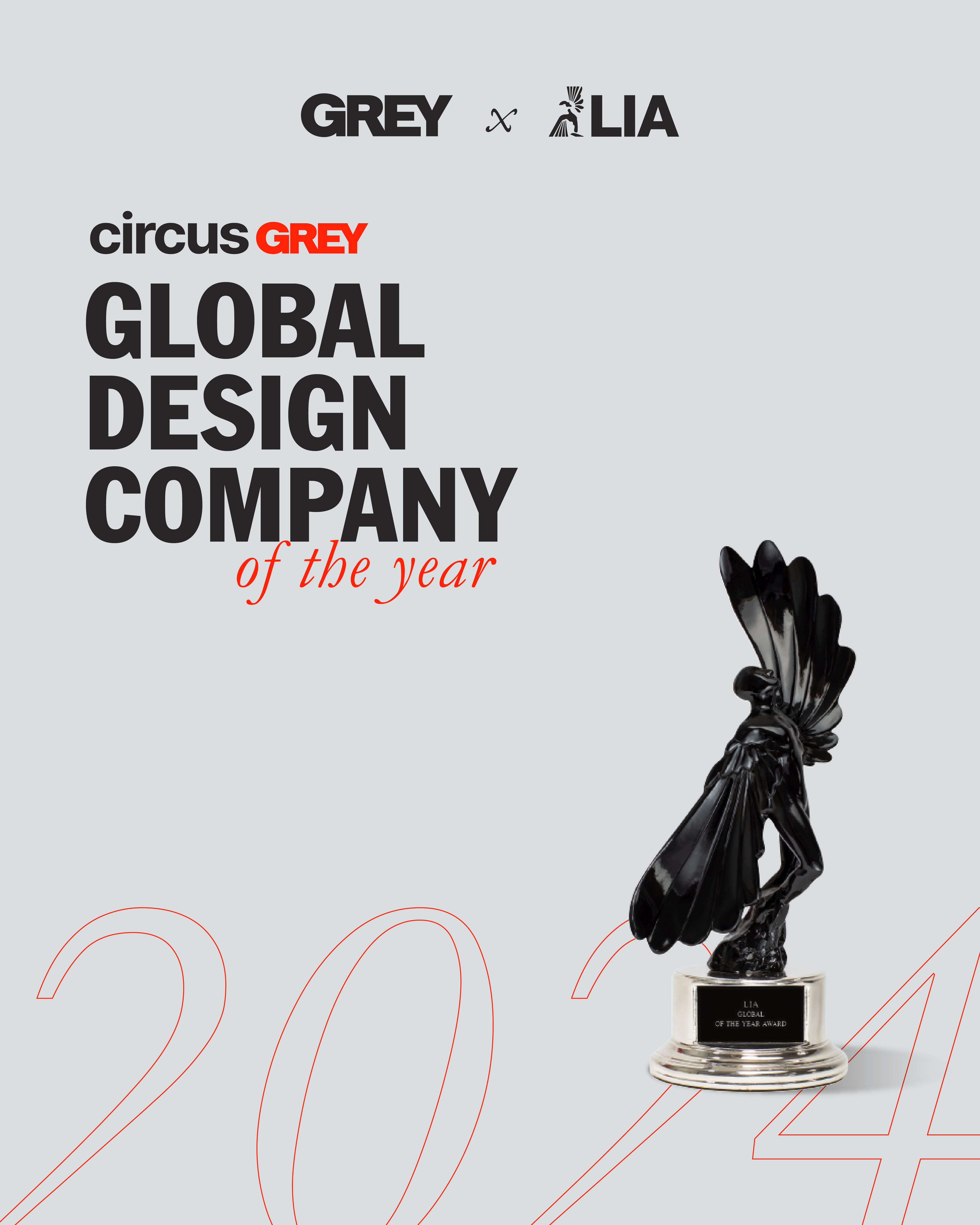 Circus Grey Celebrated by LIA as Global Design Company of the Year