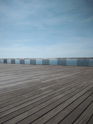 Hastings pier boards