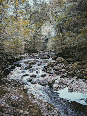 Yorkshire river rocks (3:4)