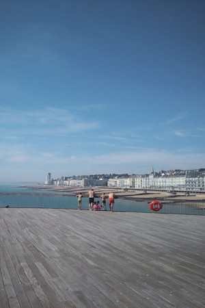 Hastings pier family
