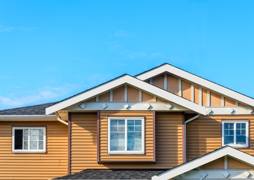 Exterior of a house 