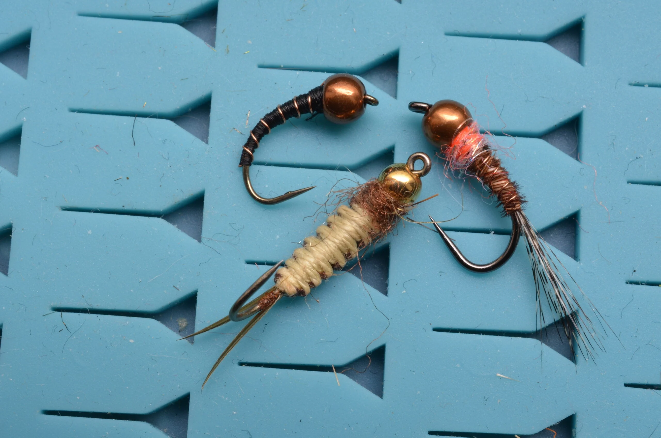 Euro nymphing flies