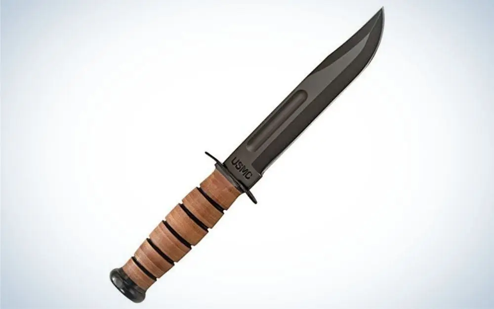 Ka-Bar U.S. Marine Corps Bowie Knife is the best bowie knife overall.