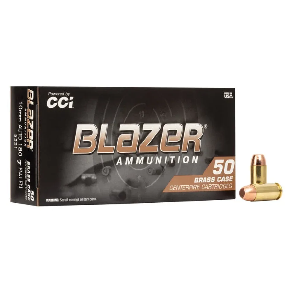 CCI Blazer 10mm FMJ FN Ammo