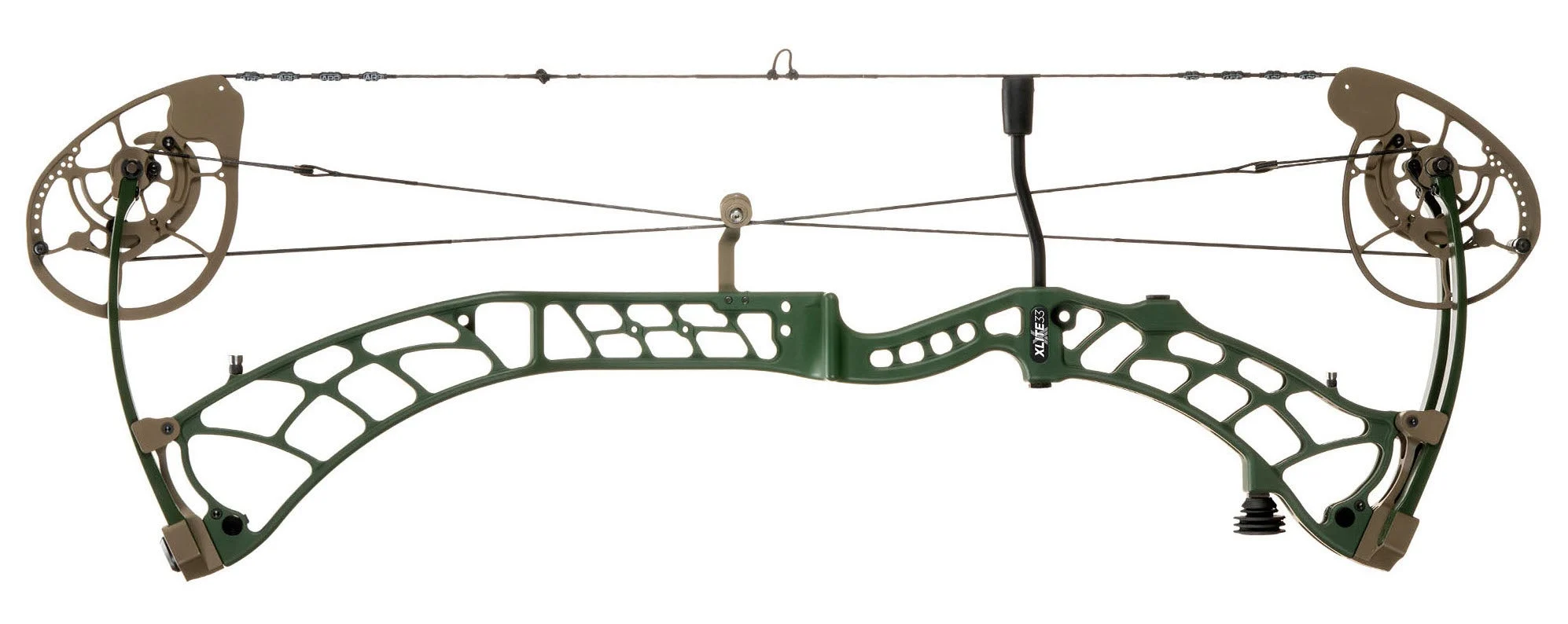 Xpedition-Xlite 33 compound bow on white background