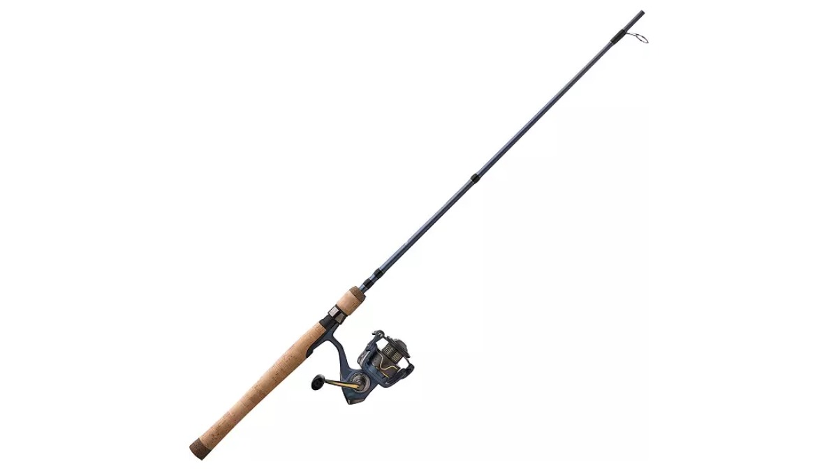 Pflueger President Spinning Combo on white background