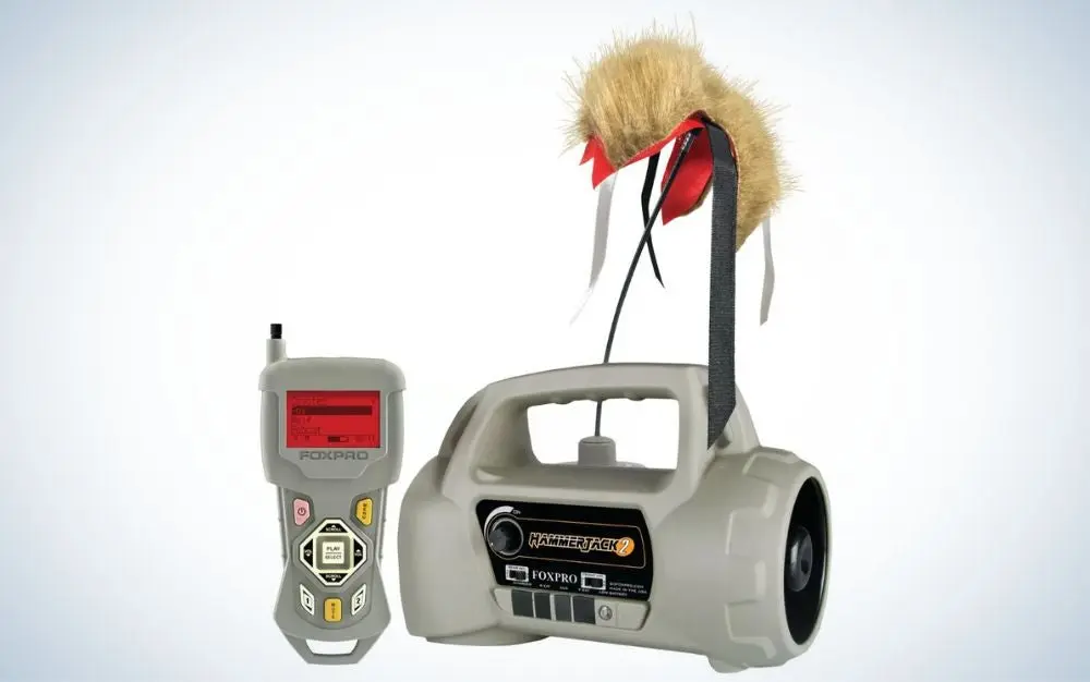 FOXPRO HammerJack II is the best remote controlled coyote call.
