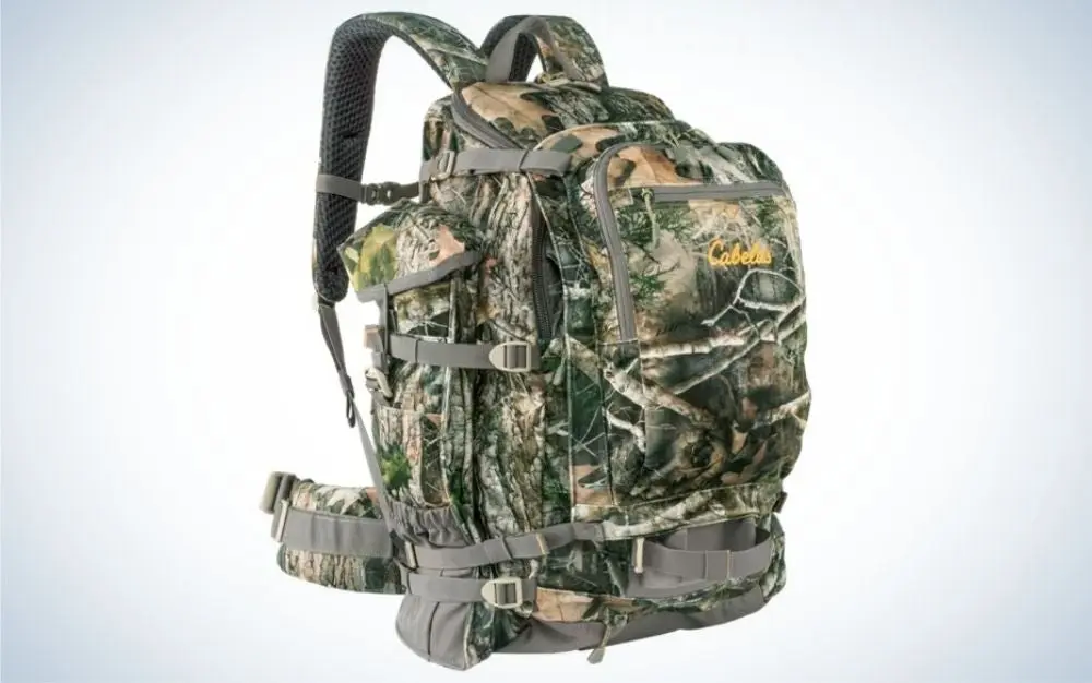 Cabela's Bow and Rifle Pack the best hunting backpack.