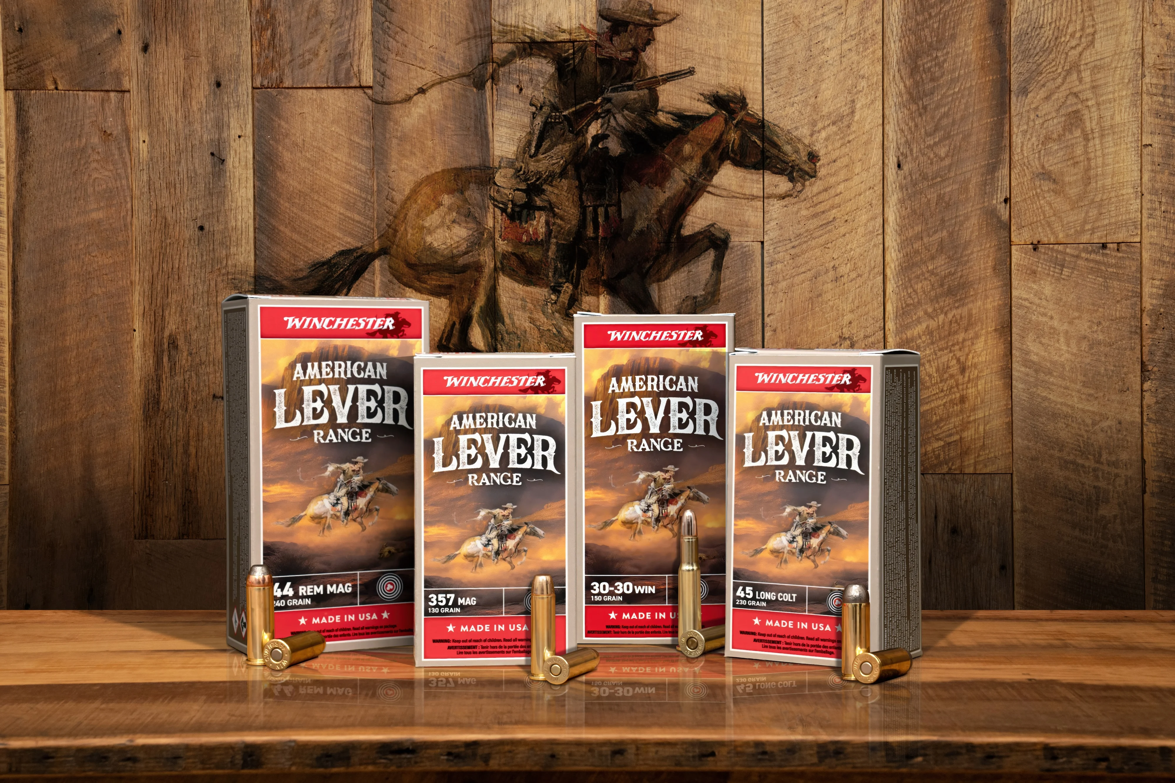 Winchester American Lever Range ammo.