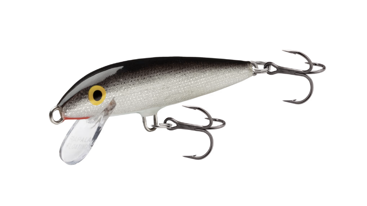 Rapala Original Floating Minnow on white background