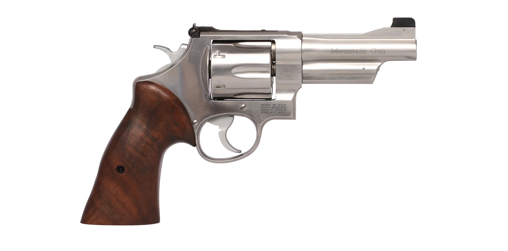 The new Lipsey’s S&W Model 629 Mountain Gun on a white background. 