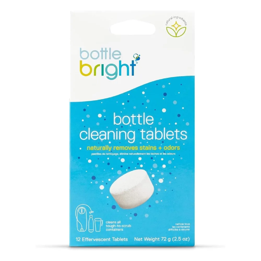 Bottle Bright Water Bottle Cleaning Tablets