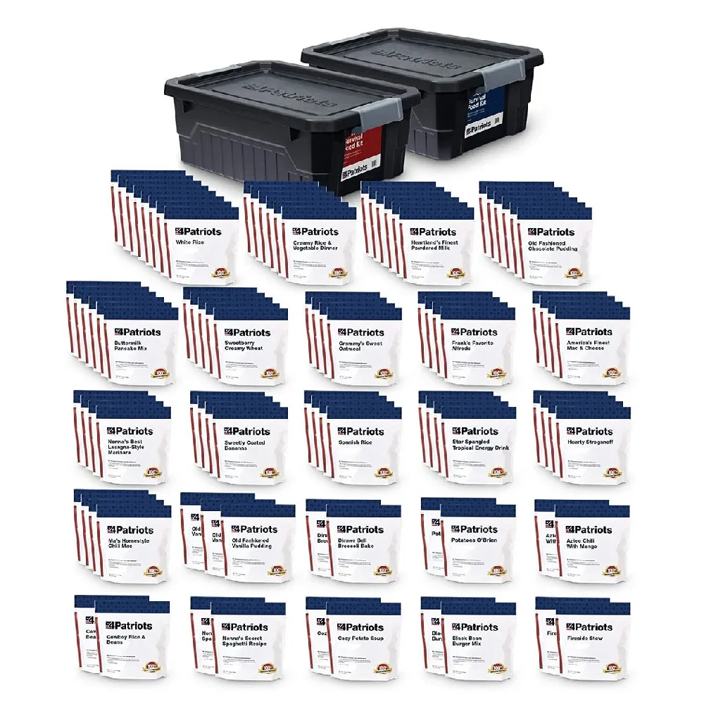 4Patriots 3-Month Emergency Survival Food Kit