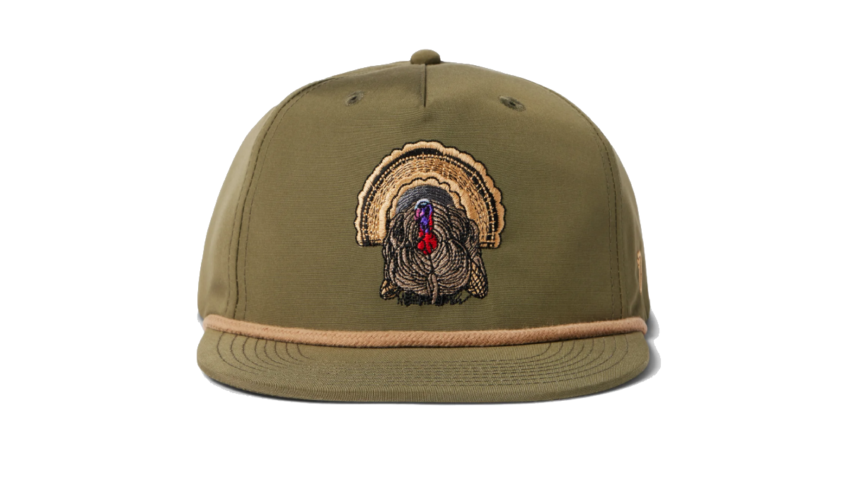 Duck Camp Turkey Hat on white background