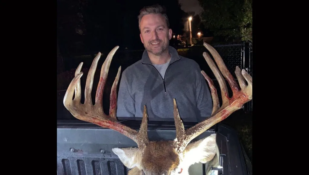 Indiana Hunter with huge first buck